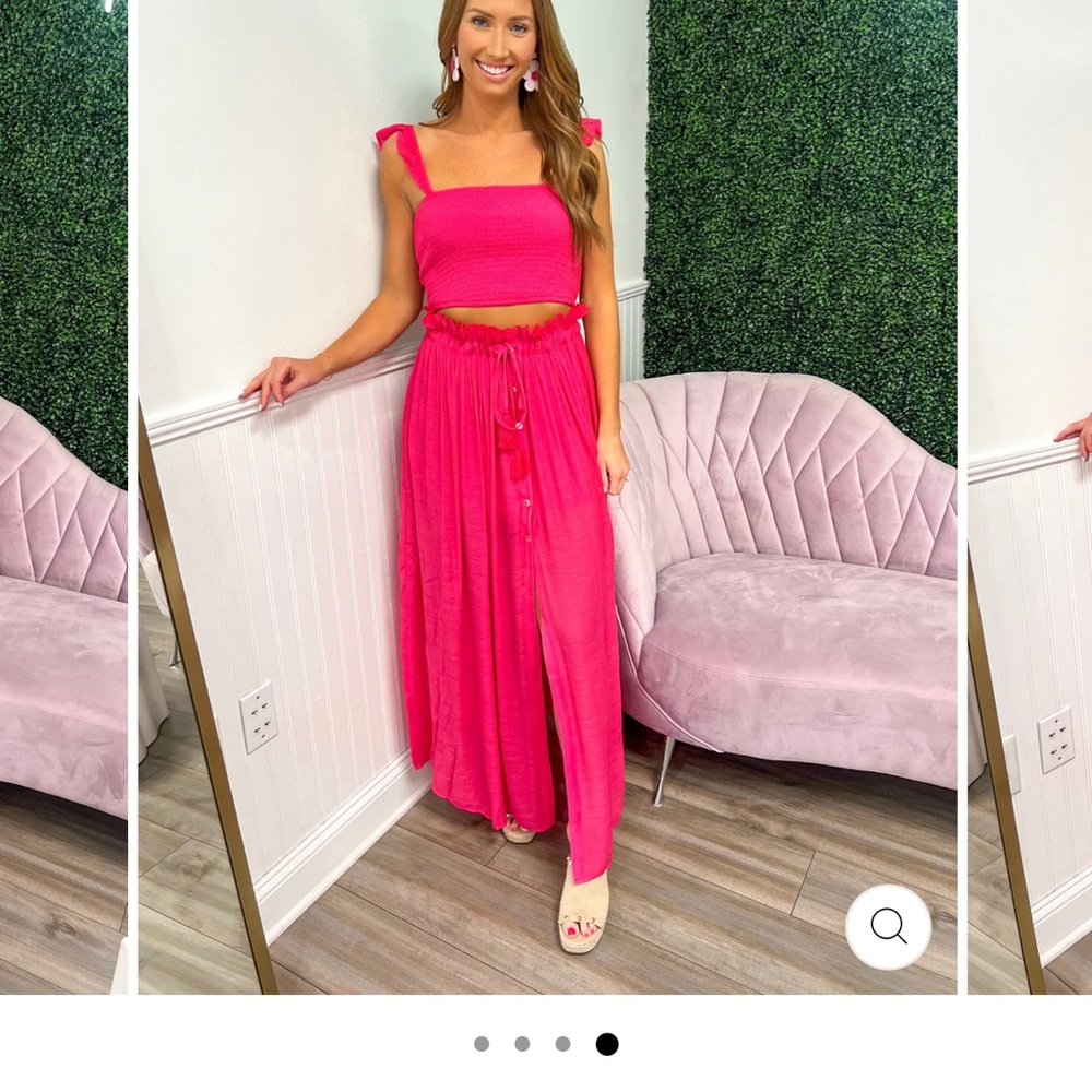 Pink Two-Piece Set